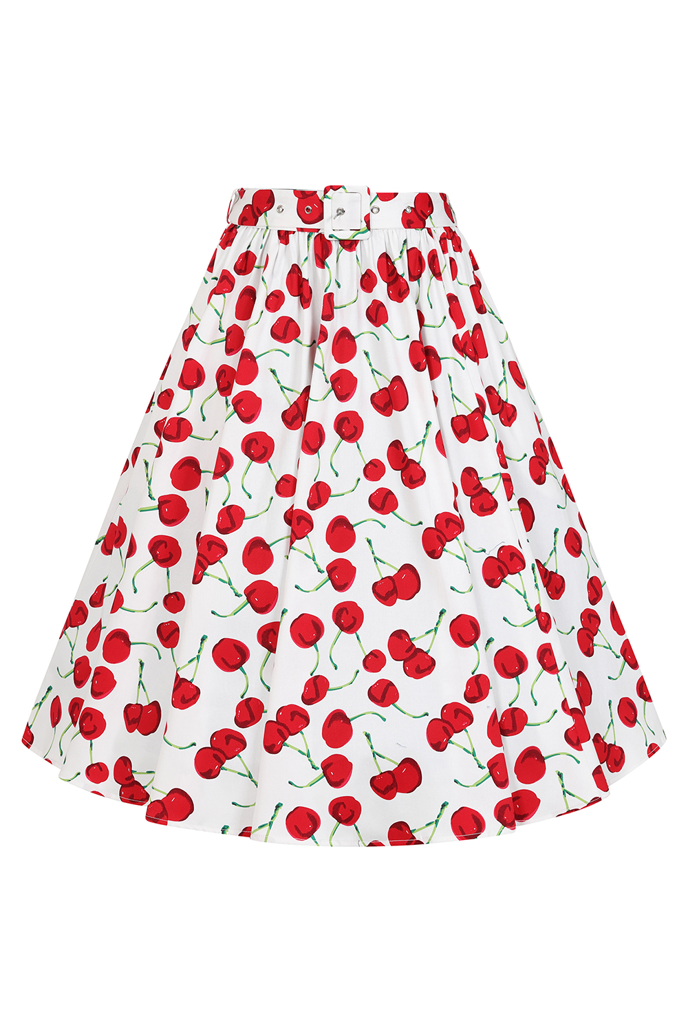 Amelie Cherry Swing Skirt